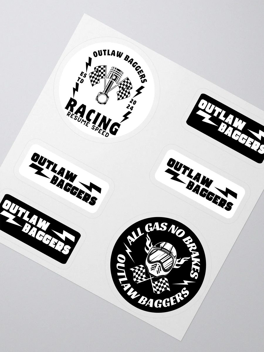 Outlaw Baggers Sticker Pack #2 product image (2)