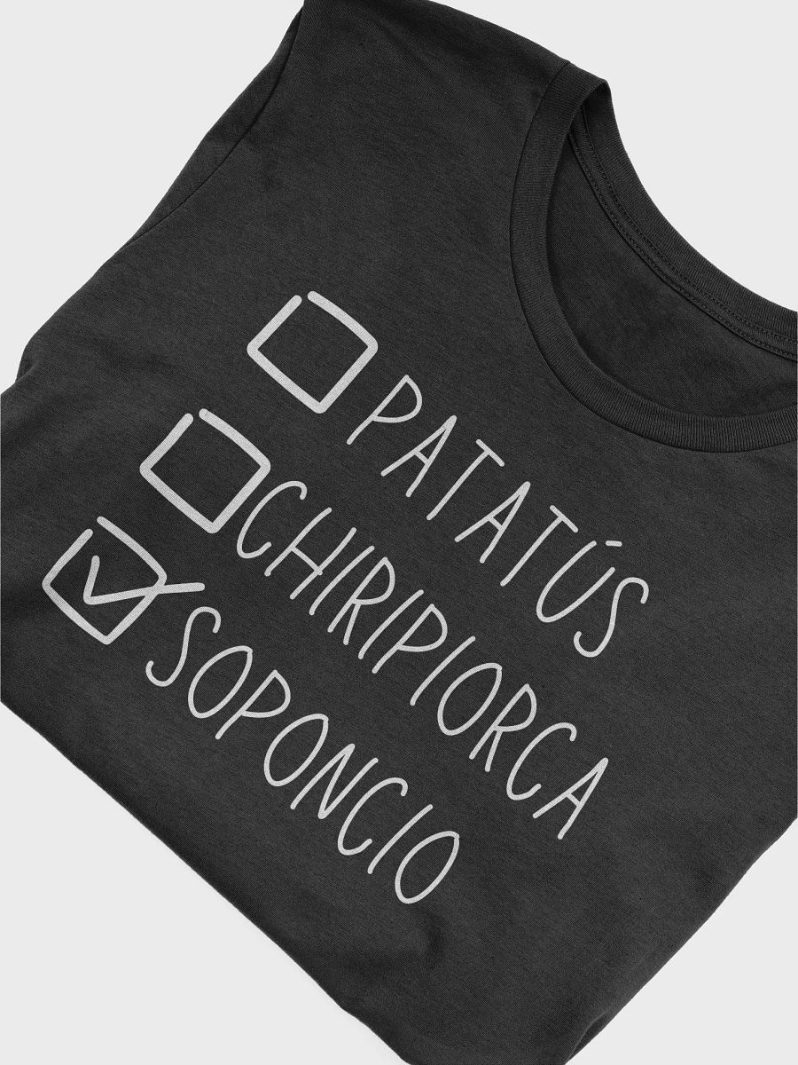 Patatús Chiripiorca Soponcio Camiseta Unisex product image (4)