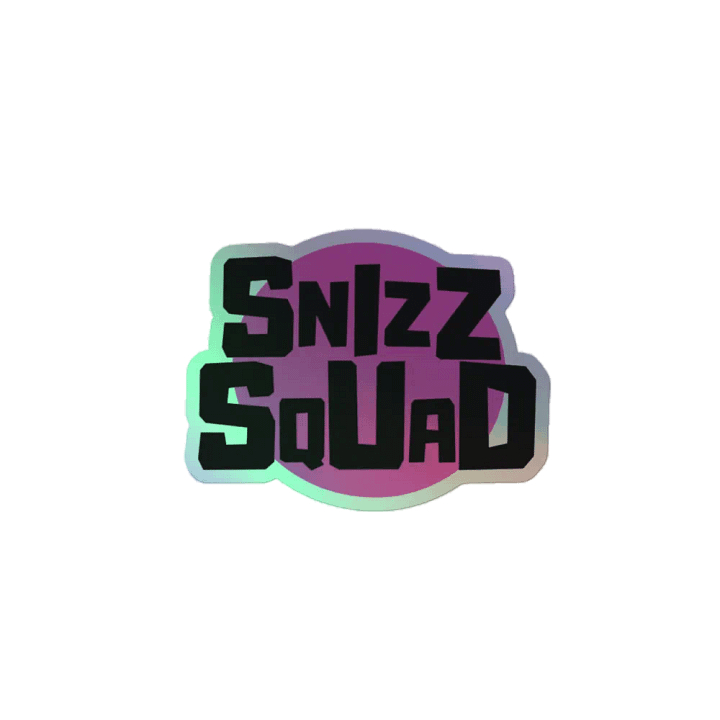 Snizz Squad Holo Sticker product image (2)