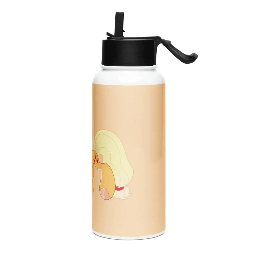 Applejack Stainless Steel Water Bottle with a Straw Lid product image (3)