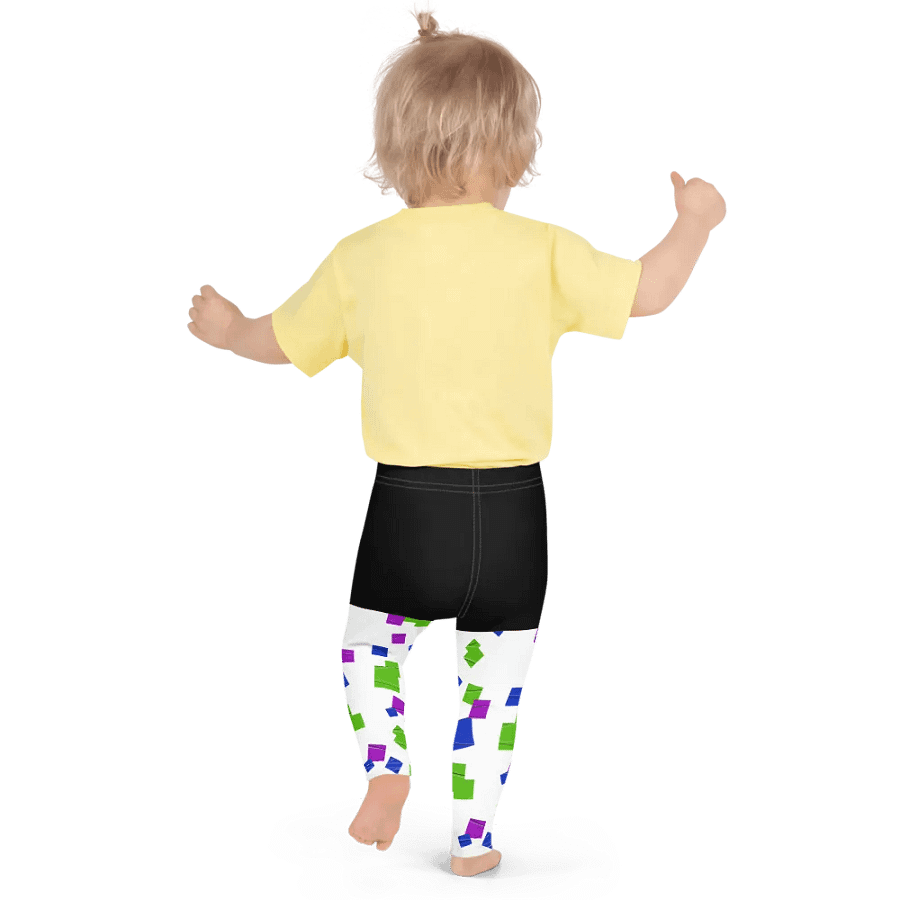 Glitchy Kids Leggings product image (4)