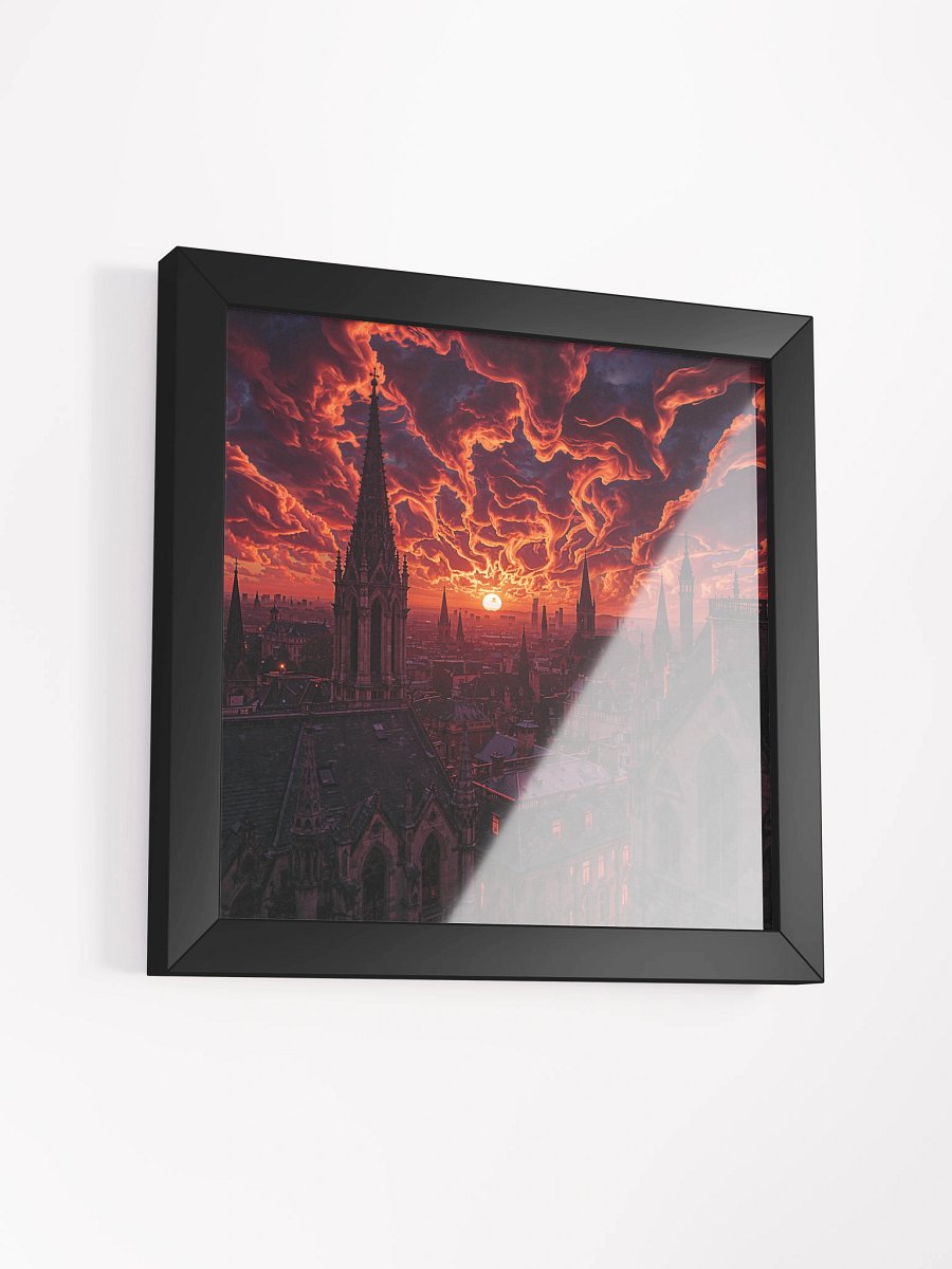 Inferno at Dusk Framed Print product image (14)