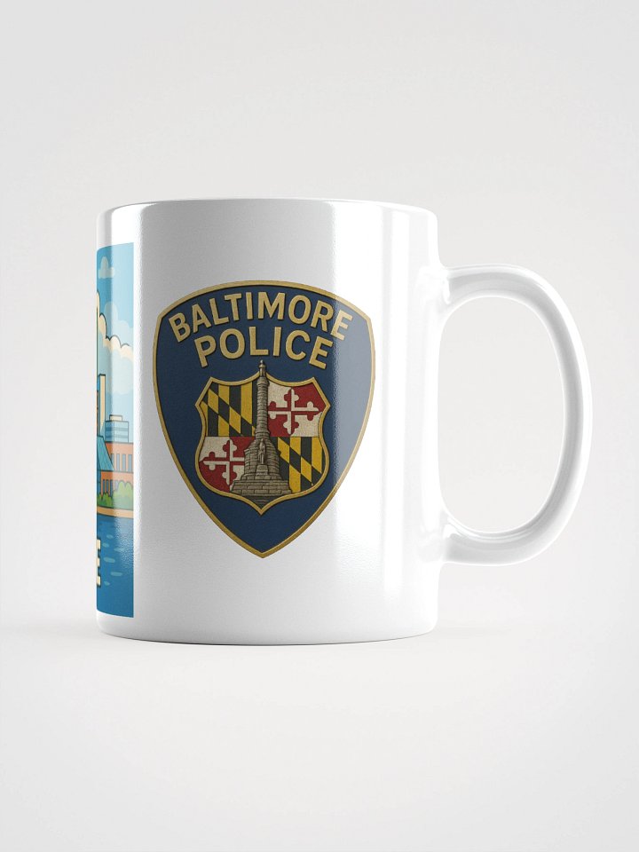 Baltimore Harbor and Police Mug product image (2)