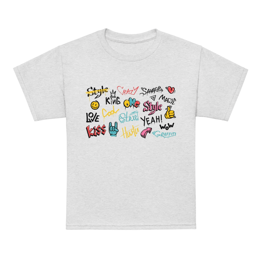 Kids T-Shirt Abstract Lettering Graffiti product image (7)