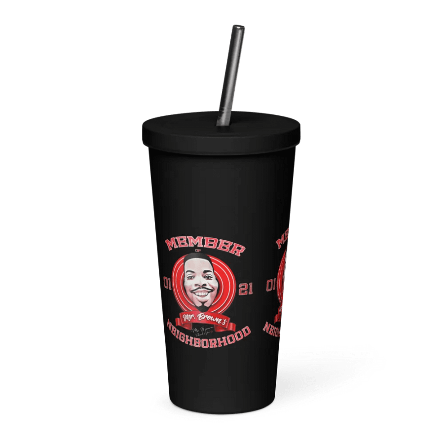 Mr. Brown's Neighborhood Neighborly Vibes Insulated Tumbler product image (4)