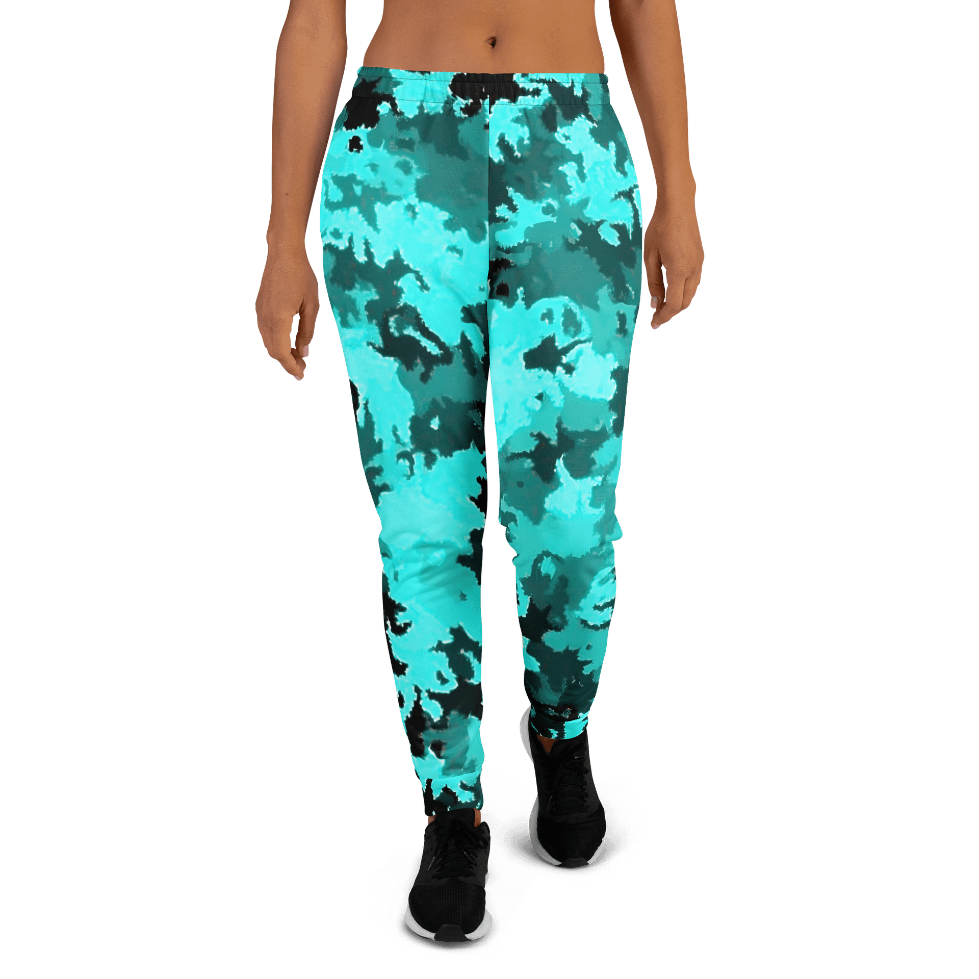 Teal All-Over Women's Joggers product image (2)