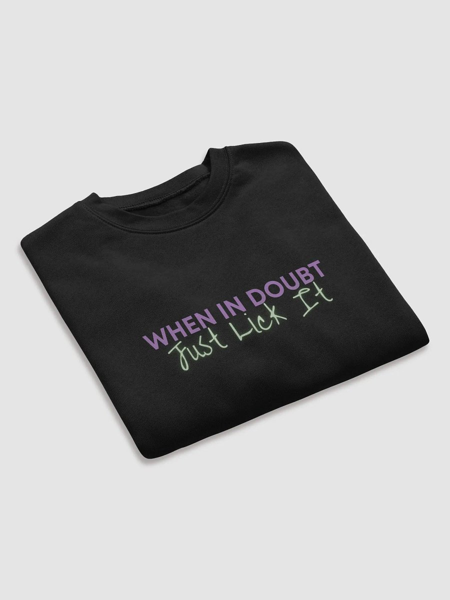 Just Lick It Cropped Sweatshirt product image (7)