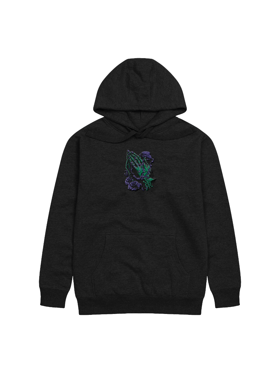 Vampire Prayer Center Embroidered Hoodie product image (11)