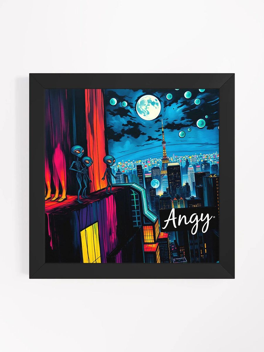 Vibrant Ayous Wood Framed Matte Poster product image (2)