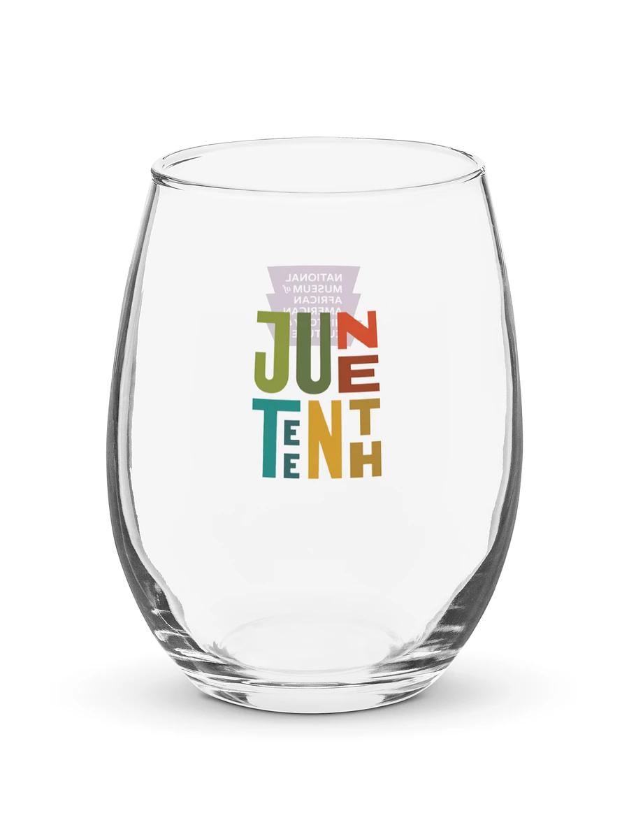 Juneteenth Wine Glass Image 1