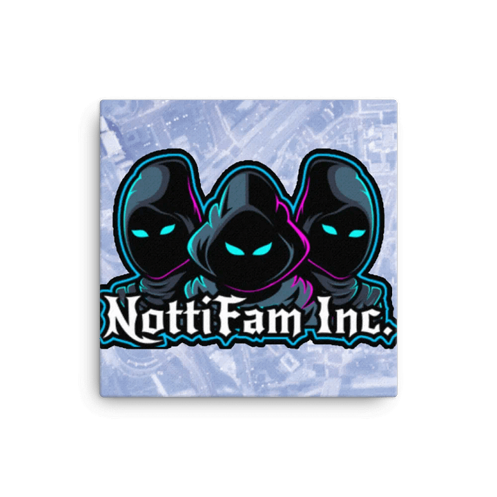 NottiFam Inc. Crew Logo Canvas Poster product image (1)