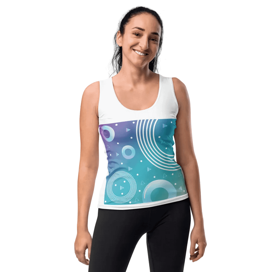 Harmony Geometric All-Over Tank Top product image (10)