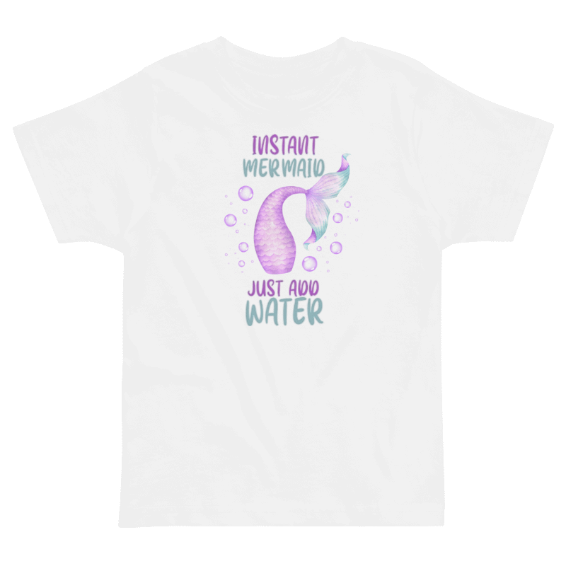 Mermaid Magic Toddler Jersey T-Shirt product image (2)