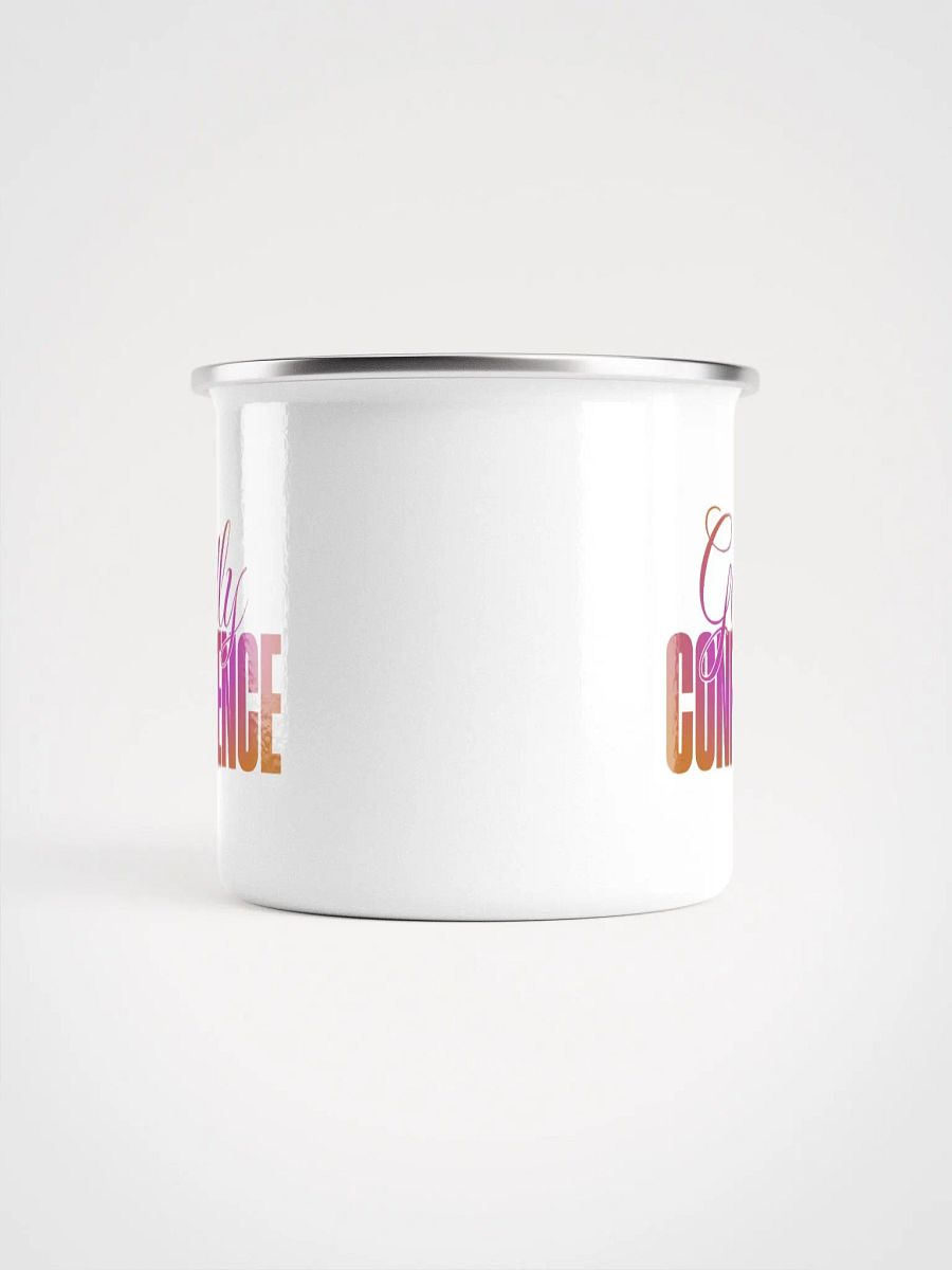 Godly Confidence Enamel Mug product image (3)
