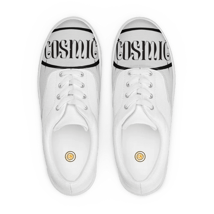 Cosmic Thorn Lace-Up Canvas Shoes product image (1)