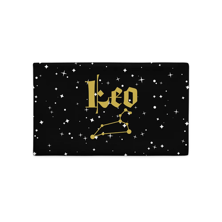 Starry Leo Constellation Pillow Case product image (2)