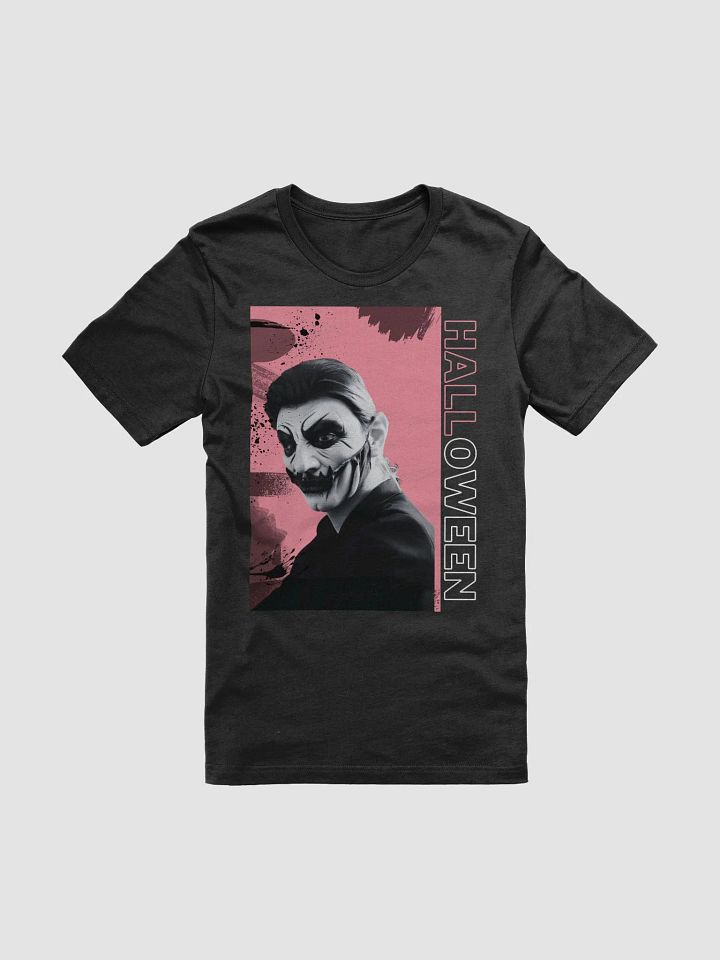 Embrace the Darkness: Halloween T-Shirt with Creepy Mask product image (1)
