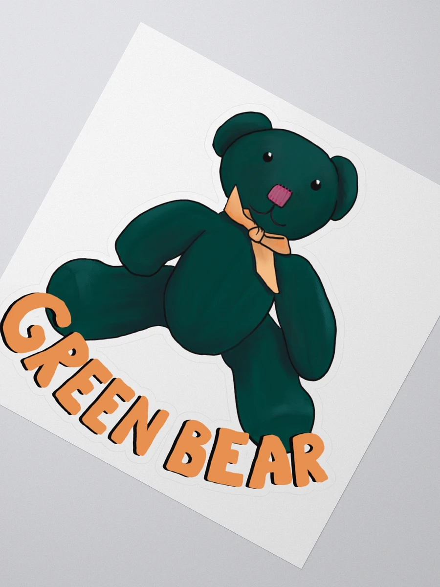 Green Bear Sticker product image (2)