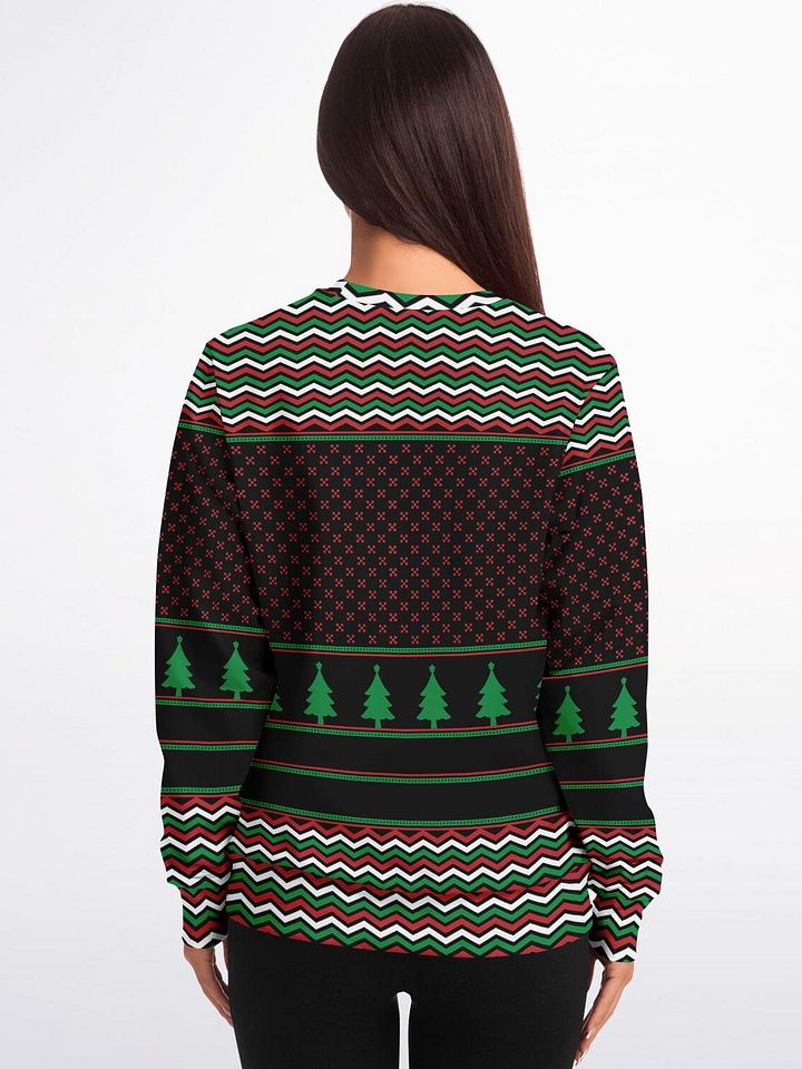 "Gingers Are For Life Not Just For Christmas" Funny Christmas Sweater | Gingerbread Pattern Holiday Sweatshirt | Festive Winter Outfit product image (2)