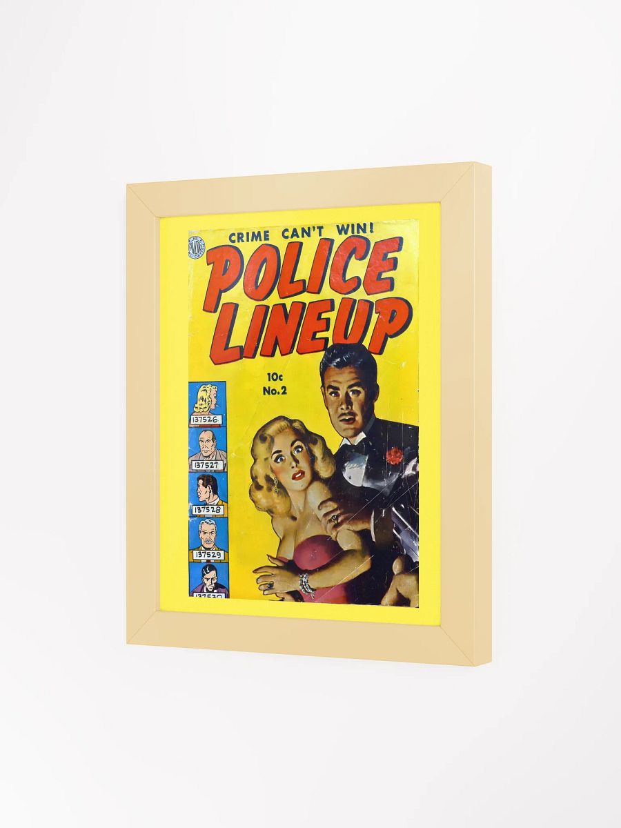 Retro Crime Can't Win Poster product image (51)