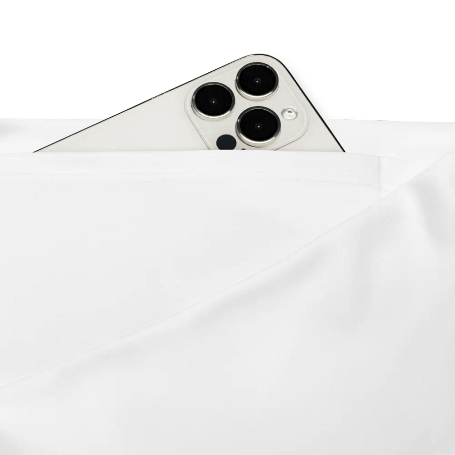 PANÍ MRDU Flaired Leggings in White product image (5)