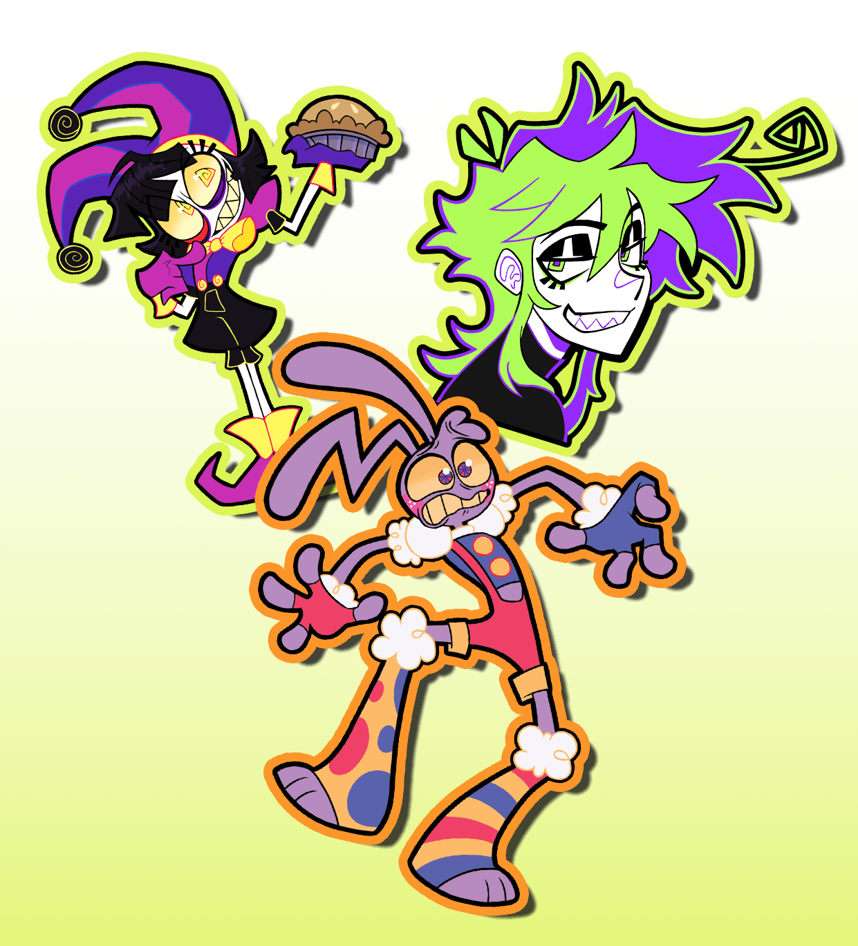 Fluorescent Sticker Bundle! product image (1)