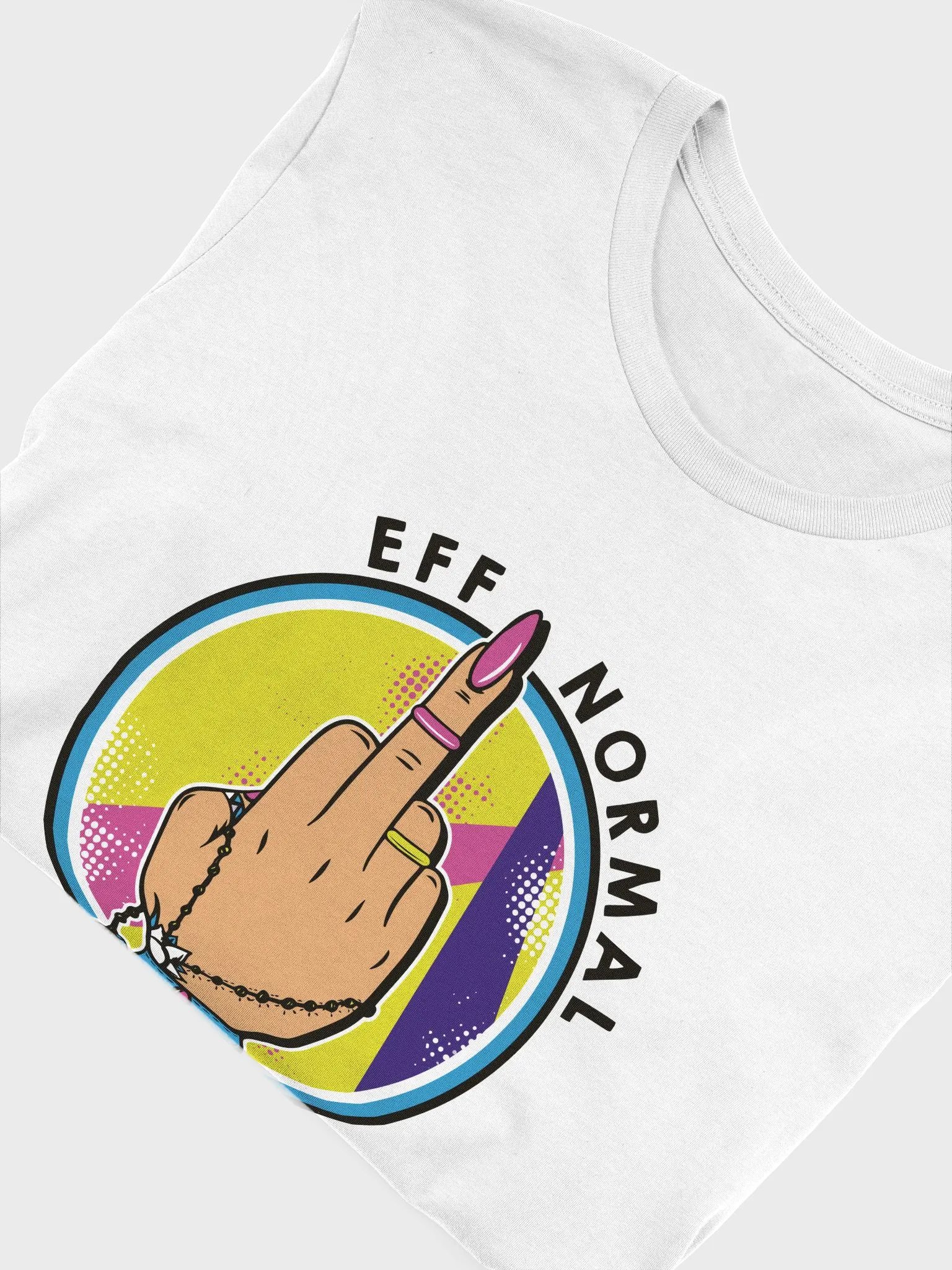 EFF NORMAL Statement White Tee (Light) product image (4)