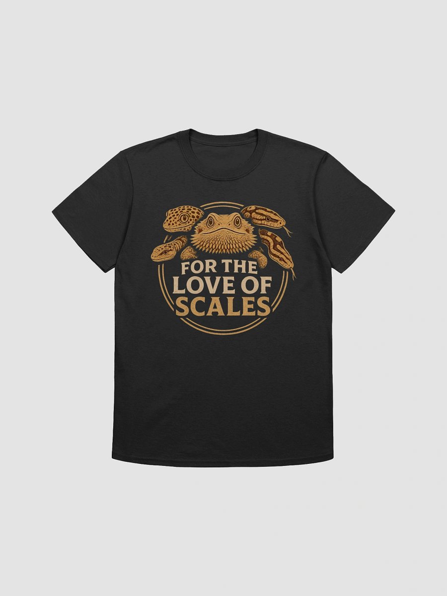 For the Love of Scales – Retro Reptile Graphic Tee for Bearded Dragon & Snake Fans product image (6)