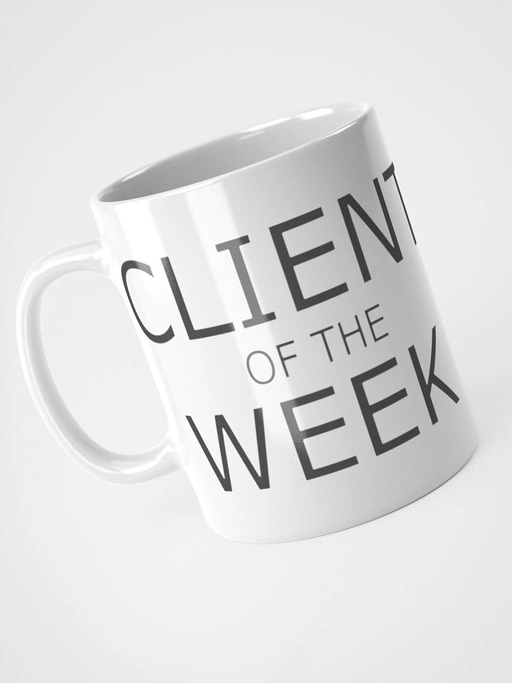 Client of the Week Mug product image (1)