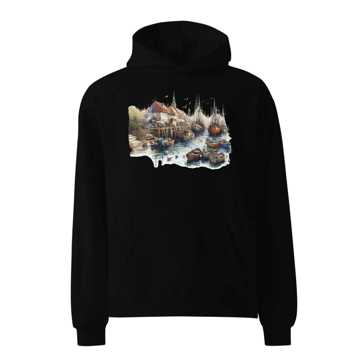 Coastal Serenity Oversized Hoodie product image (1)