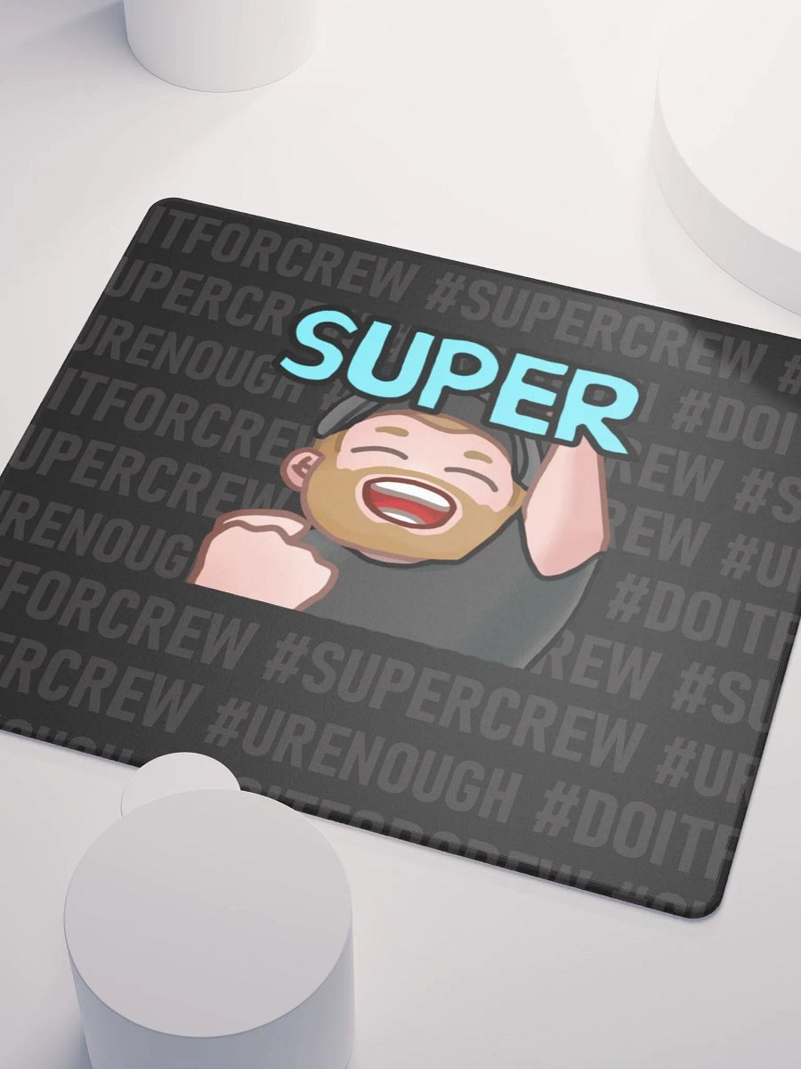 #DOITFORCREW - Gaming Mouse Pad - Black product image (3)
