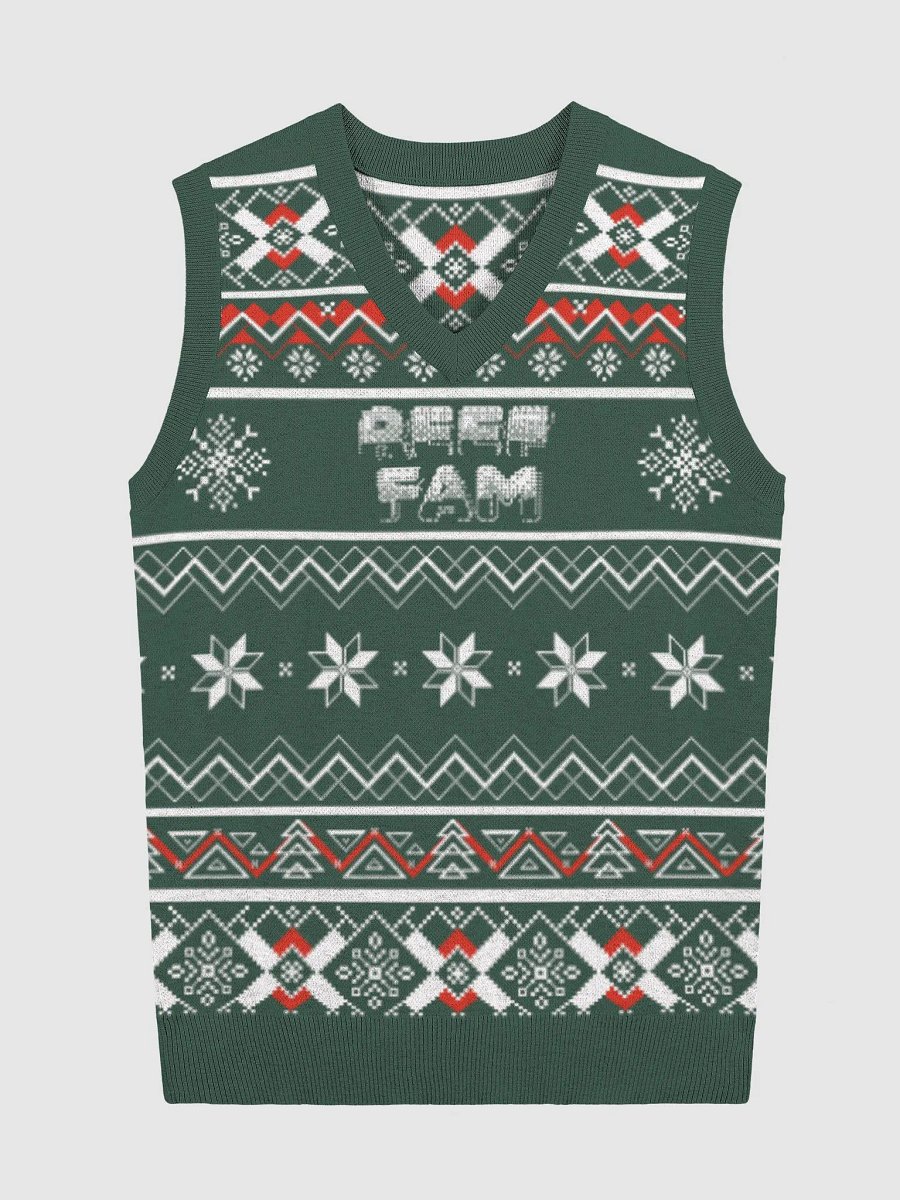 Reef Fam Holiday Sweater Vest product image (1)