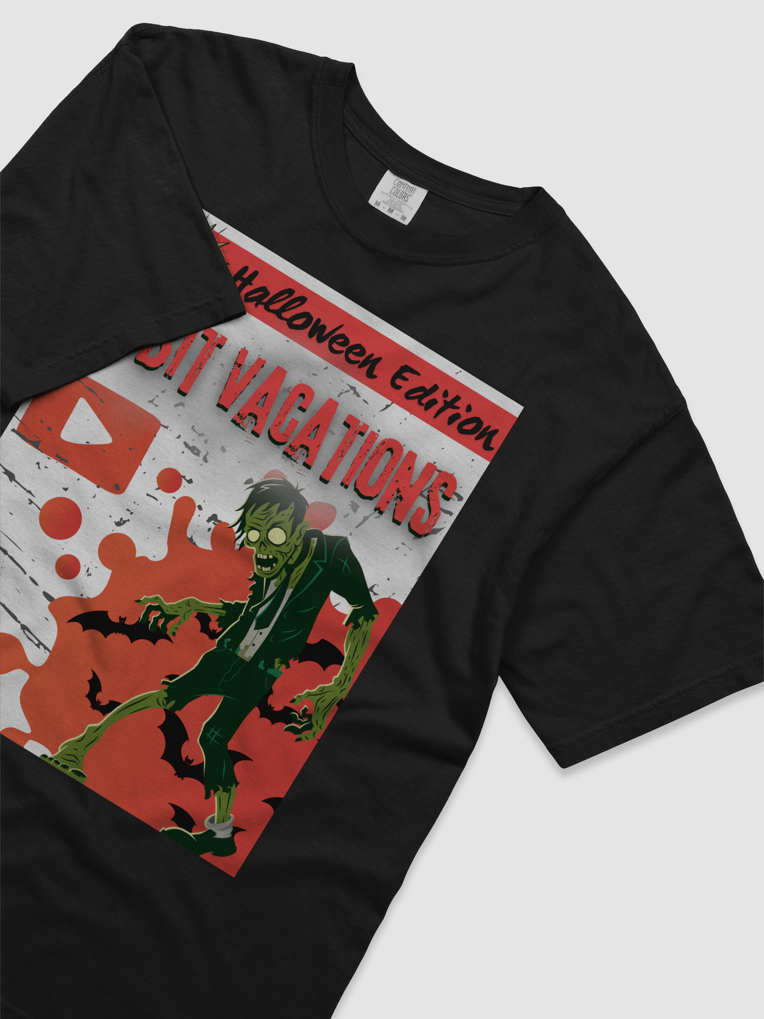 Zombie Comic Halloween Shirt product image (5)