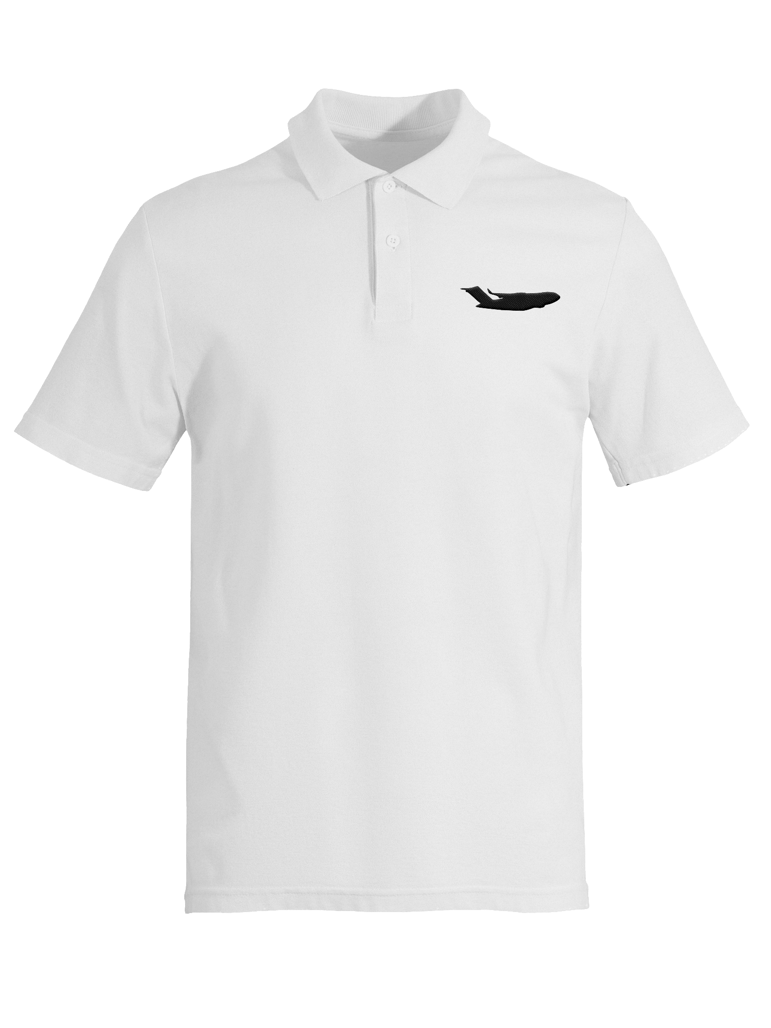 YPPH Plane Guy White Polo product image (5)