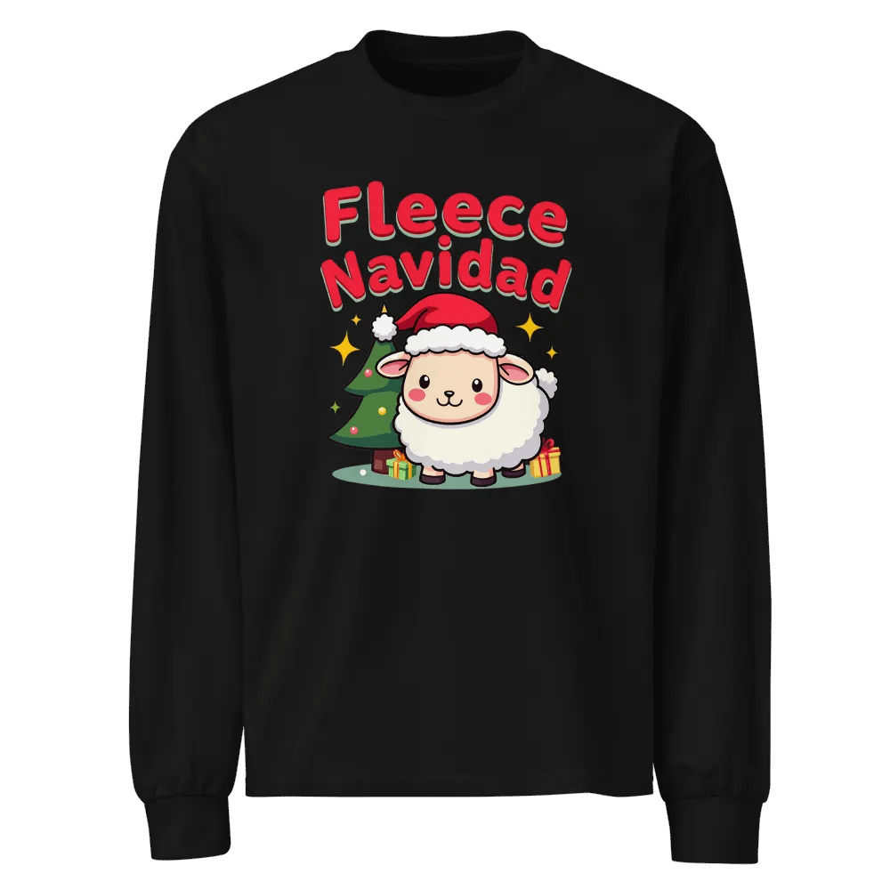 Fleece Navidad Festive Long Sleeve Shirt product image (1)