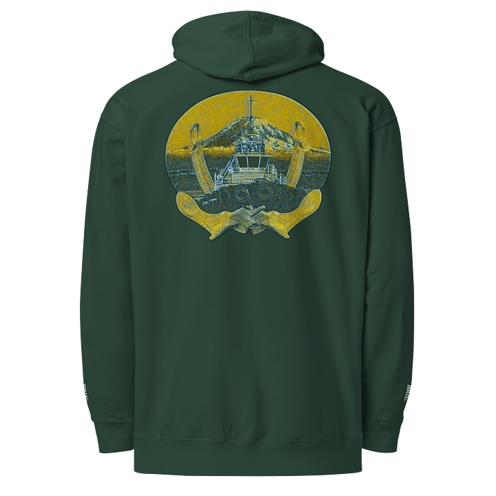 Twin anchor yellow Mount Rainier Marshall Foss - Twin Anchor Front & sleeves (embroidered) product image (1)