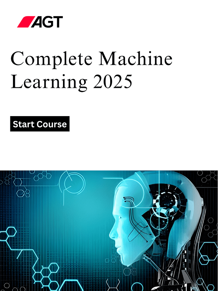 Complete Machine Learning 2025 A-Z™: 10 Real World Projects product image (1)