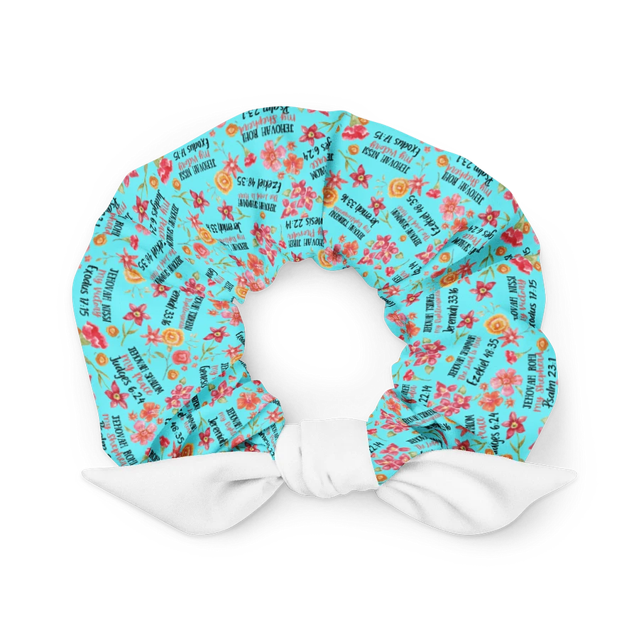 Teal Names Of God Scrunchie product image (3)