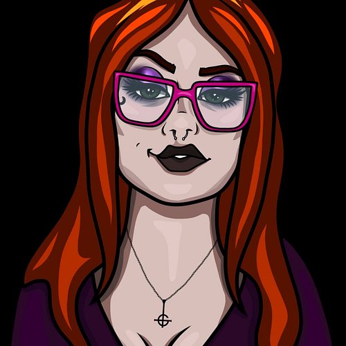 sort of new pfp,, reworked a recent drawing because some folks said it looked a bit like me and well, now it does! (I wish)

...