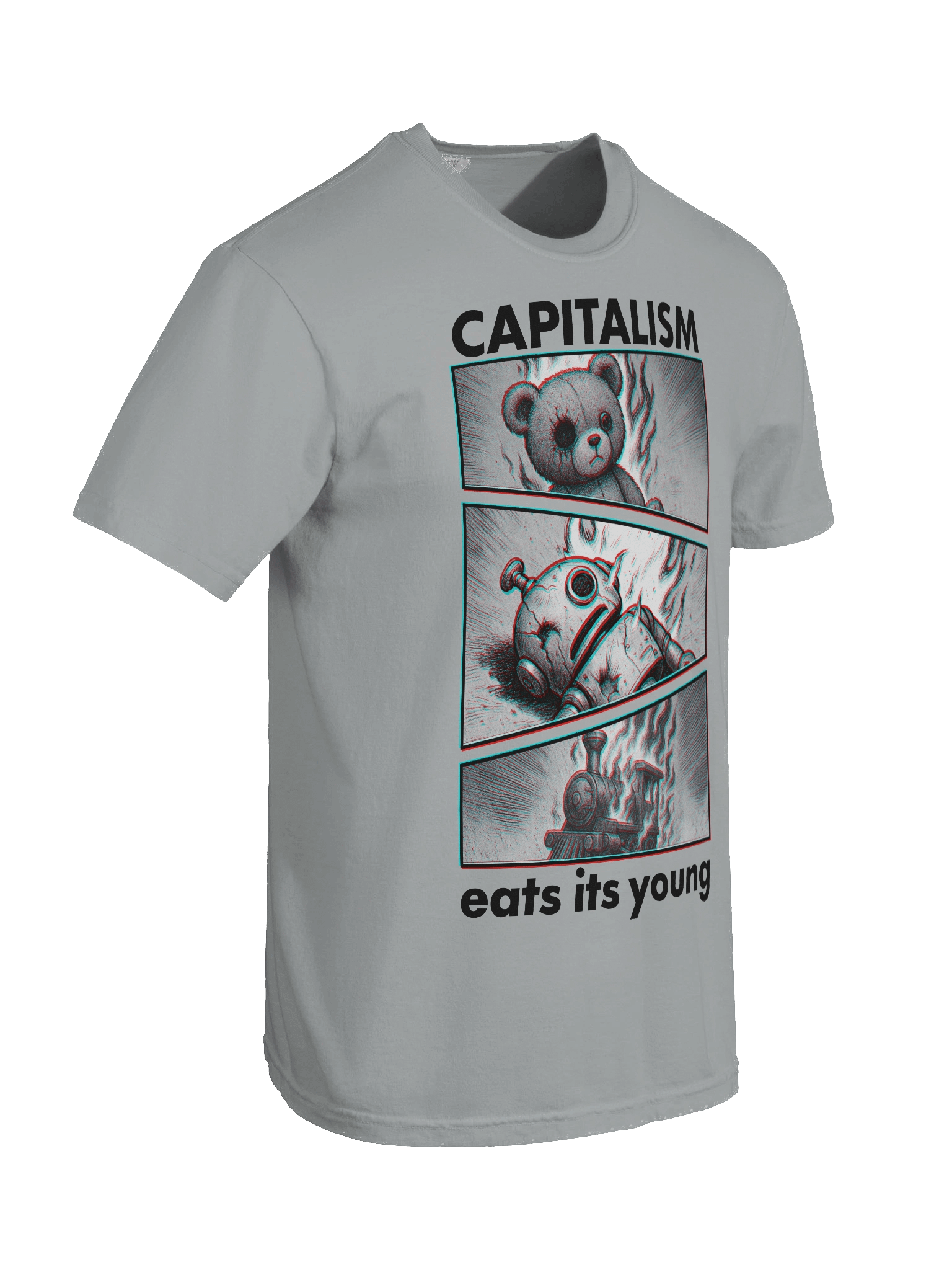Capitalism Eats its Young Incendiary Innocence Tee product image (10)