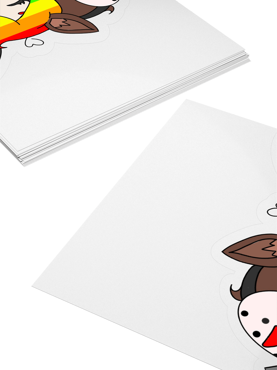 GNM X Empress Eevee Collab horror sticker product image (12)