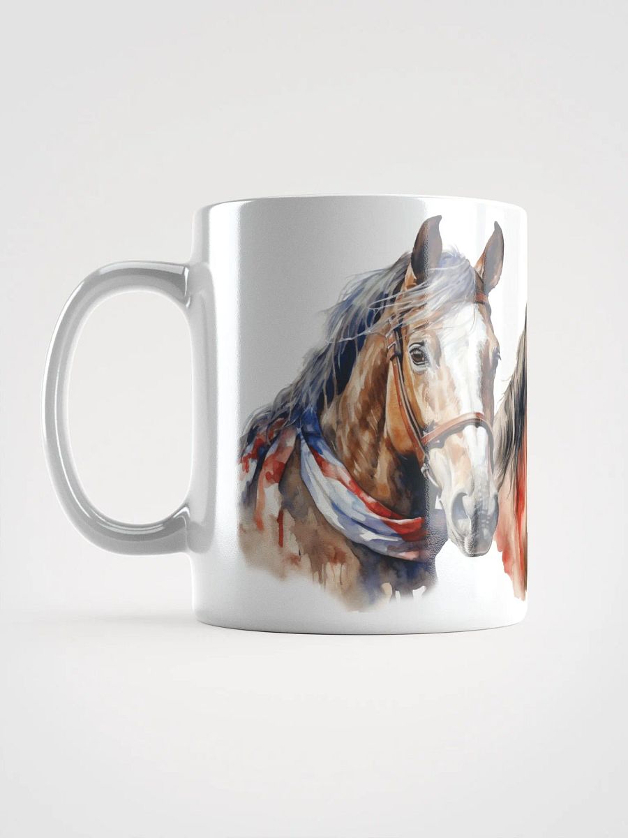 Patriotic American Horses Mug product image (6)