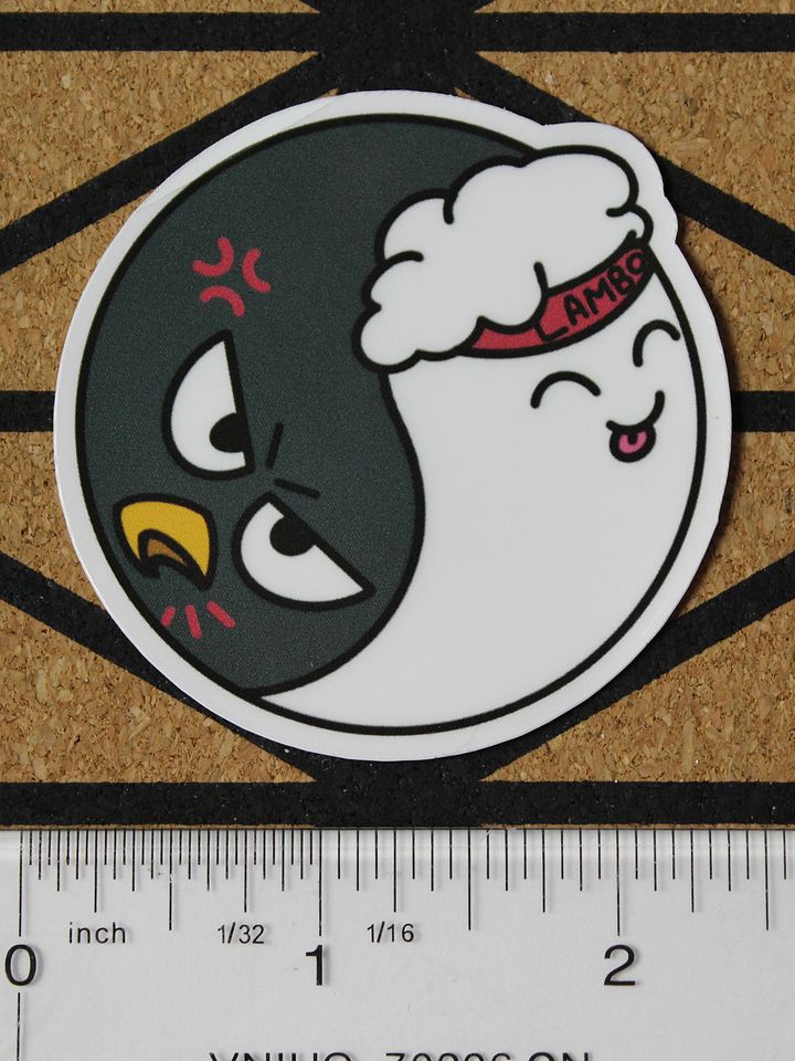 Yin & Yangy sticker product image (1)