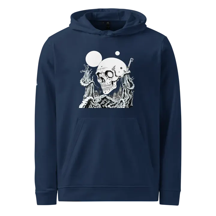 Surreal Skull City Fleece Hoodie product image (1)