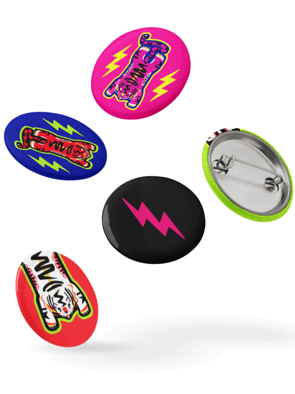 Electric Tiger - Pins product image (7)