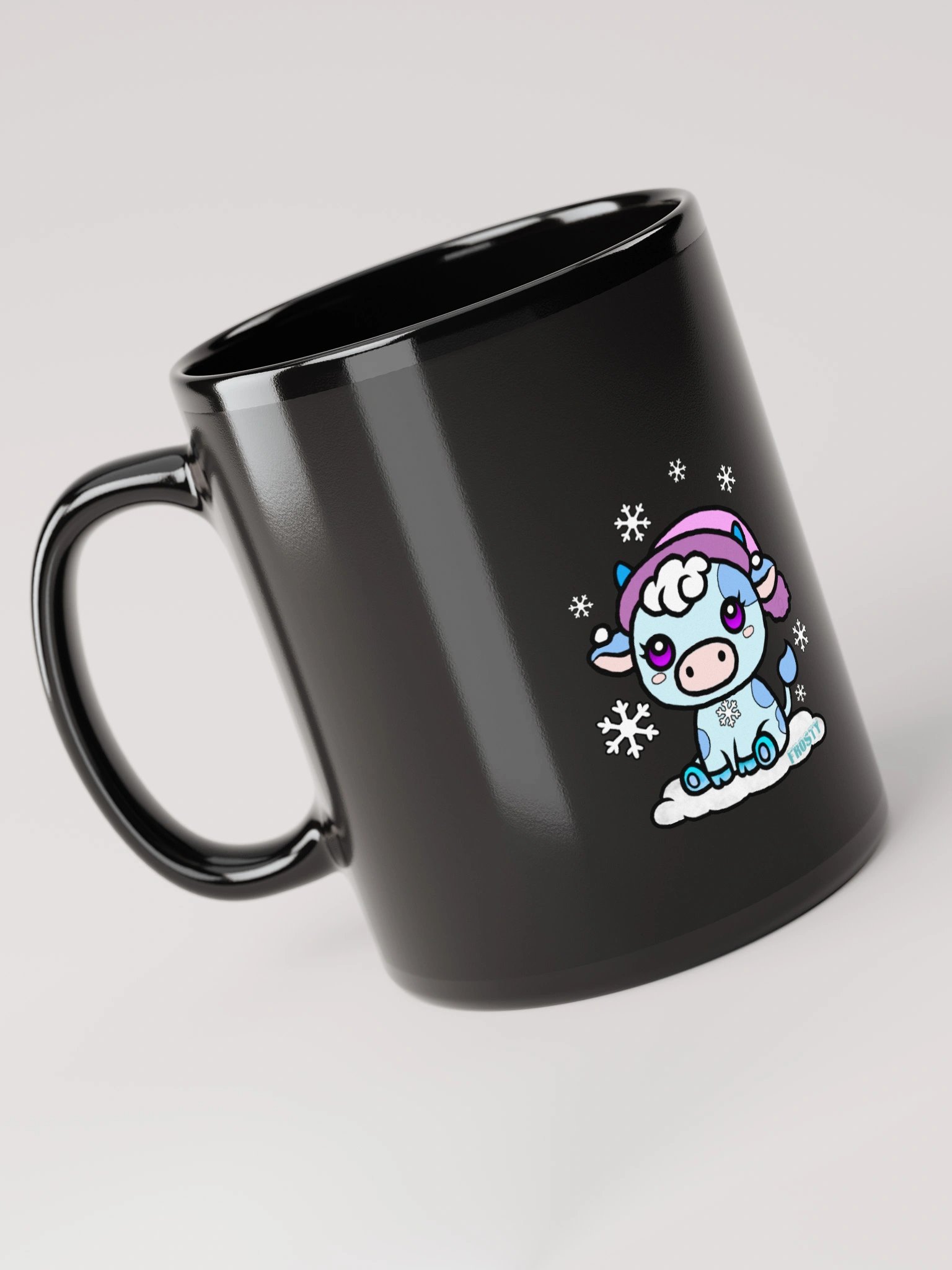 IIxFROSTYxII Black Glossy Mug product image (3)