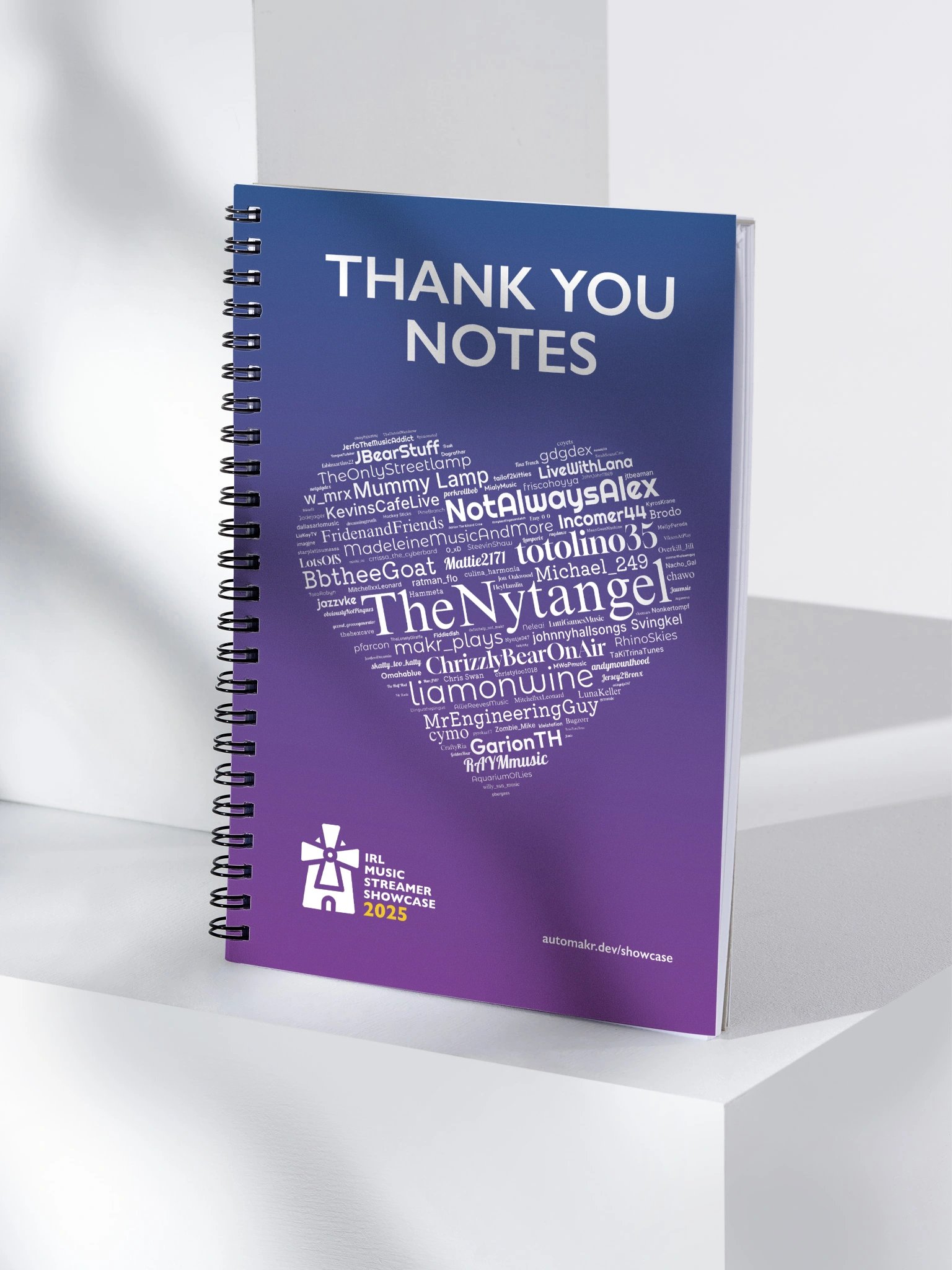 Showcase 2025 Thank You Notes product image (4)