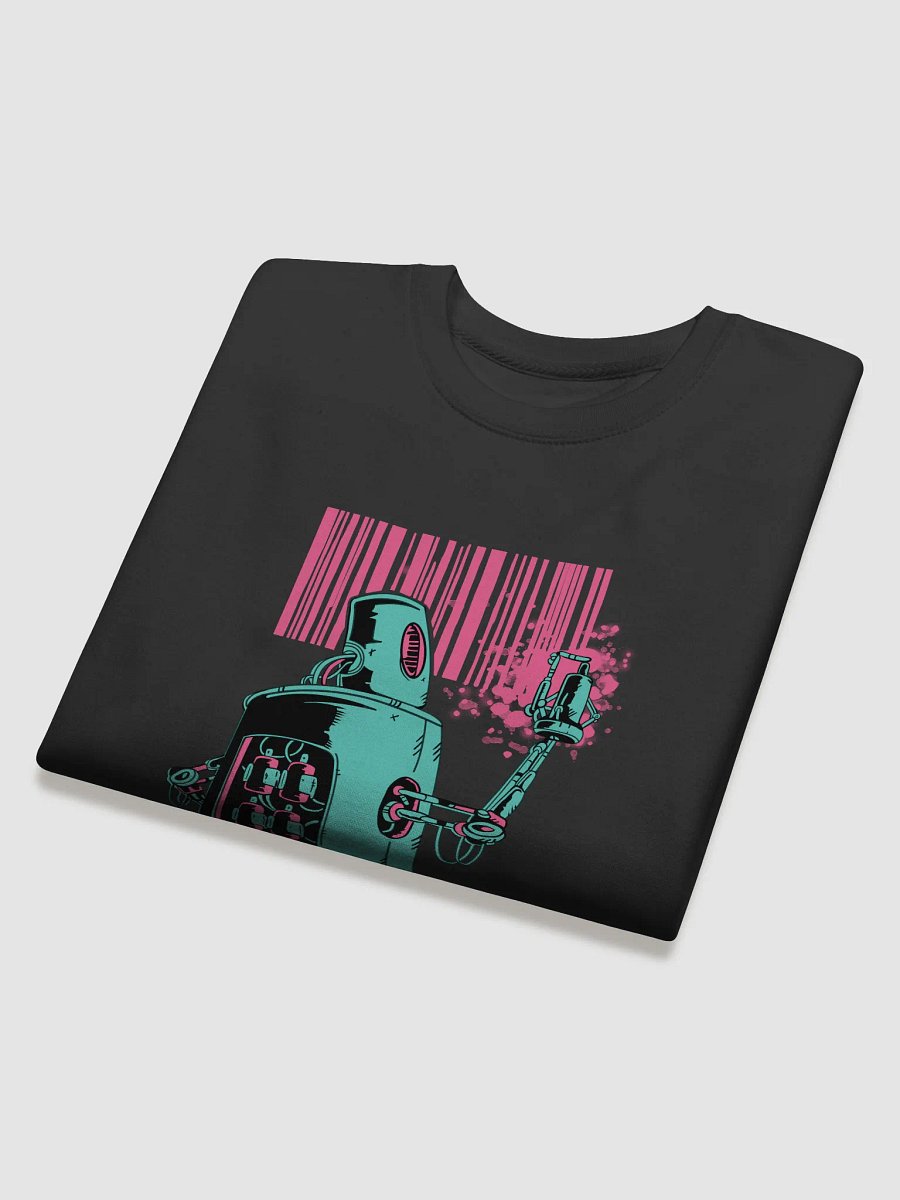 Retro-Futuristic Robot Premium Sweatshirt product image (4)