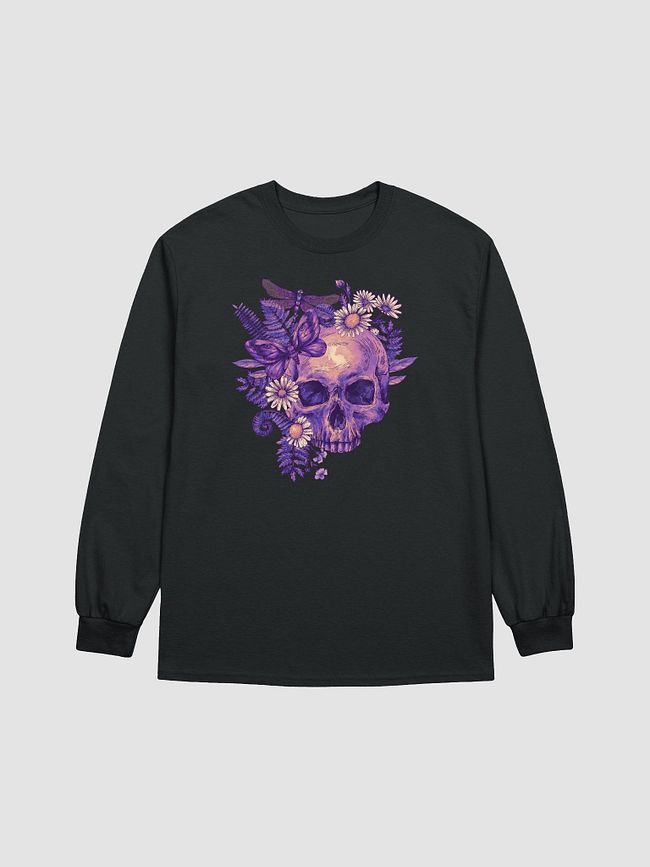 floral skull