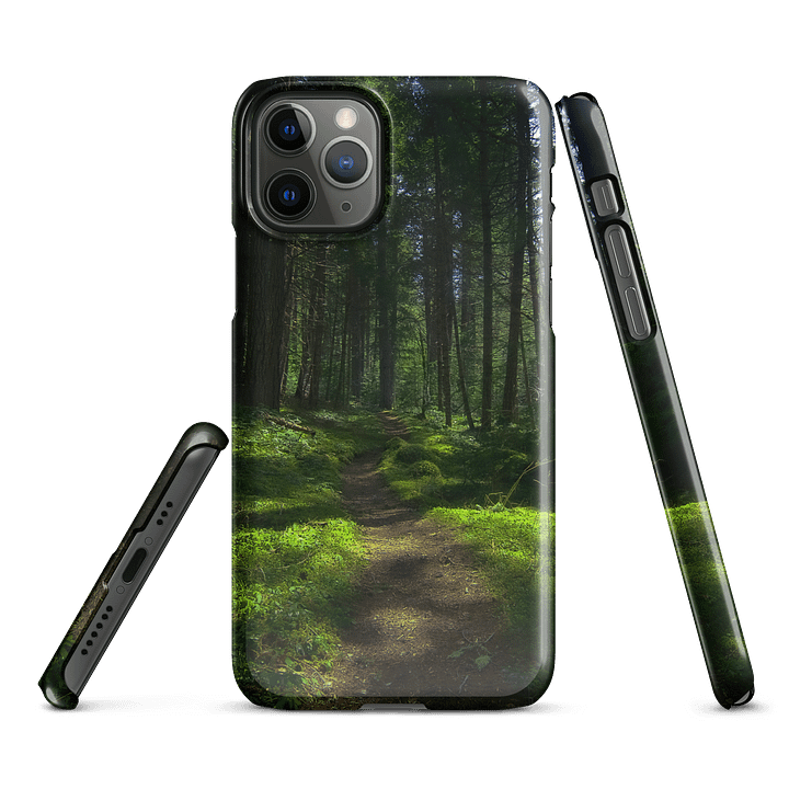 Lower Dungeness Trail Timber sun lighting Snap Case product image (1)